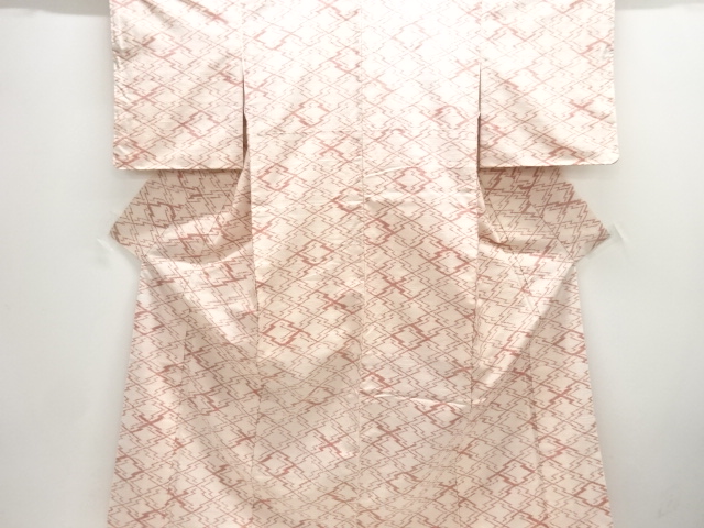 JAPANESE KIMONO / TSUMUGI / WOVEN MATSUKAWABISHI